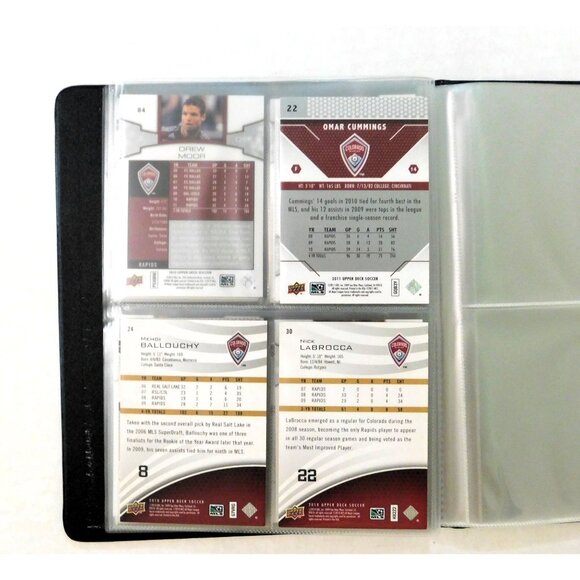 Colorado Rapids Soccer Team Card Binder 15 Cards 8 Autographed - Picture 6 of 7